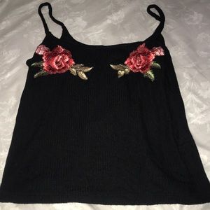 Rose tank top